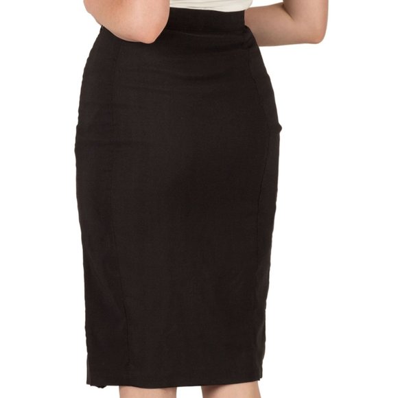 🌟 Tatyana || Catwalk Pencil Skirt - Picture 2 of 3